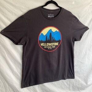 Yellowstone National Park short sleeve t shirt by General standard made in USA